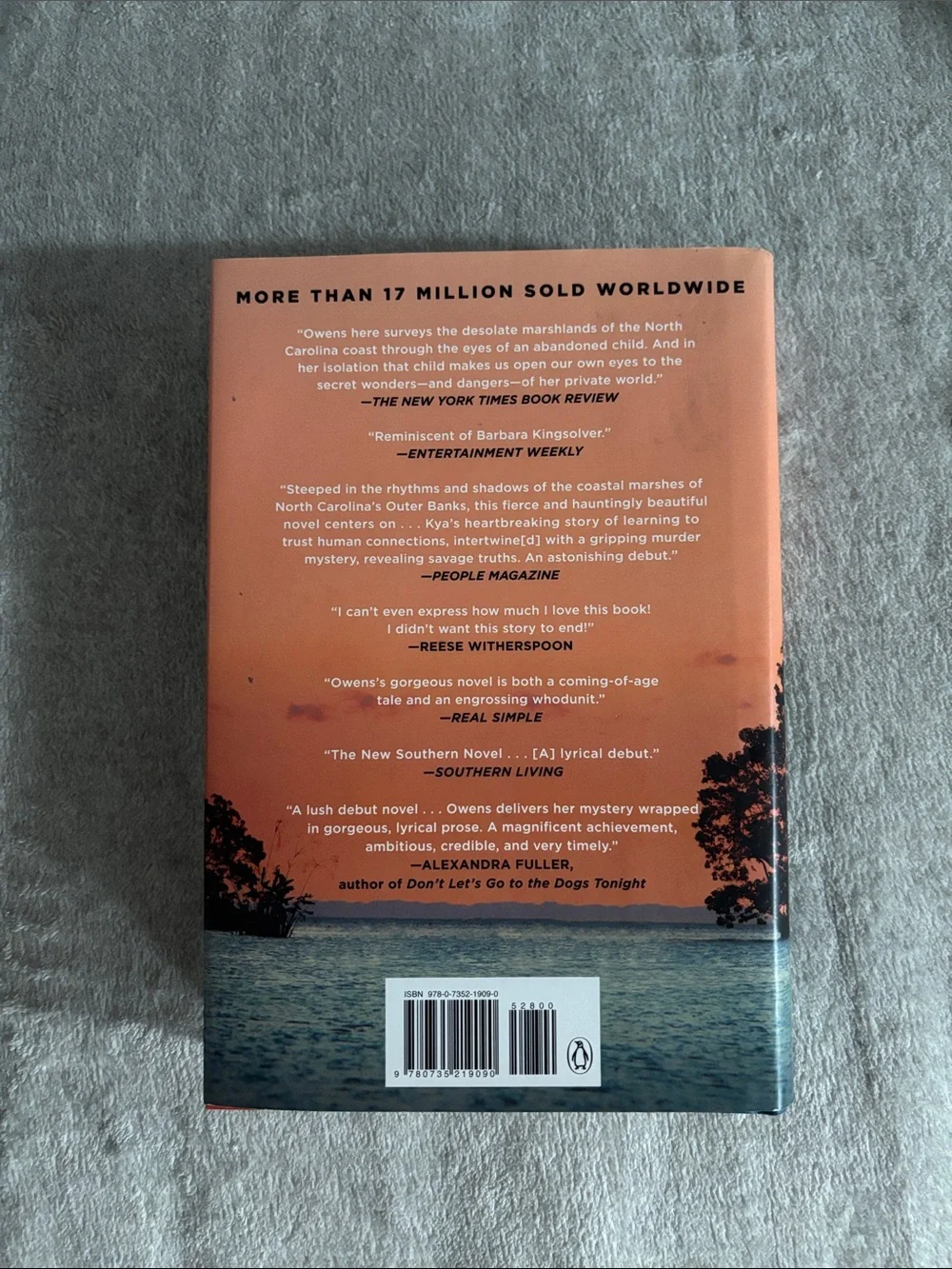 Where the Crawdads Sing by Delia Owens - Orange Cover - Picture 2 of 3